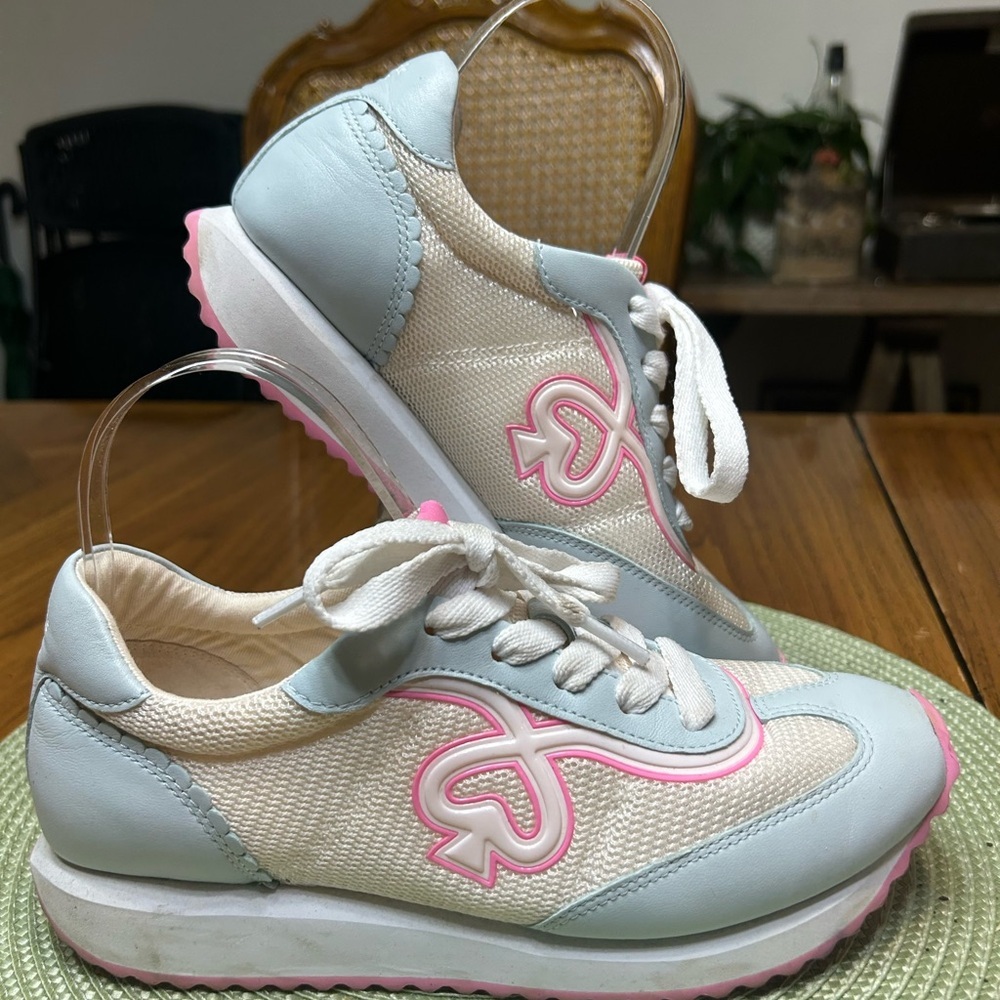Kate Spade Blue and Pink Athletic Shoes - Picture 5 of 7